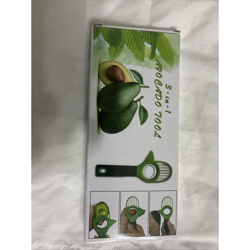 3 in 1 Avocado Tool Cutter, Slicer and Pit Remover
